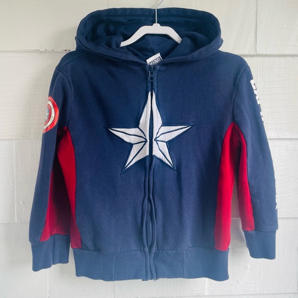 Captain America Sweatshirt - Picture 1 of 4
